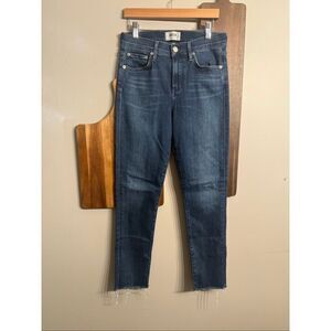 Agolde Women's Skinny Jeans - Dark Blue